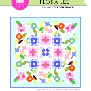Flora Lee BOM Quilt Pattern