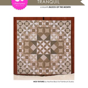 Tranquil digital quilt pattern