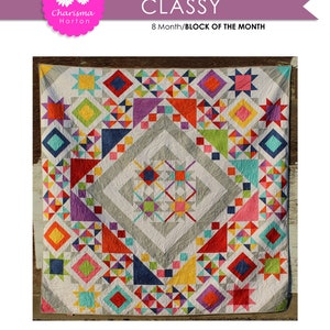 Classy Block of the Month Digital Pattern