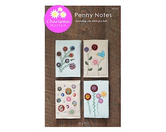 Penny Notes Journal Cover PDF pattern