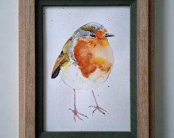 Robin Original Watercolour Artwork