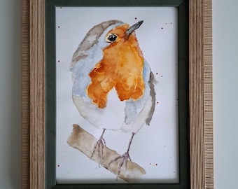 Robin Original Watercolour Artwork