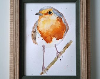 Robin Original Watercolour Artwork