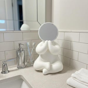 Meditating Alexa Stand | Echo pop stand | Speaker Stand | Alexa holder