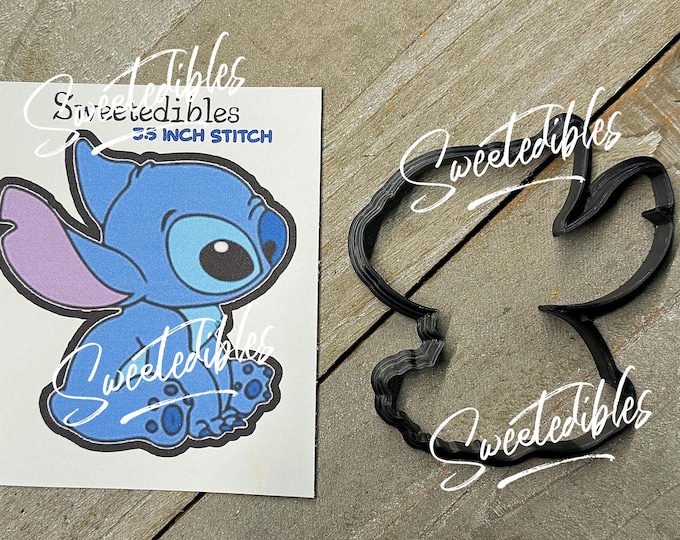 Look a like Side way Stitch Cookie Cutter 3D Printed