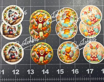Edible Smart Paper Product Easter AI Generated Winnie the Pooh and Friends 2