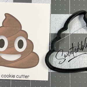 Poop Emoji Cookie Cutter