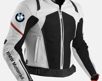 BMW Motorbike Very Good Quality Leather jacket | Free Customization | Free delivery