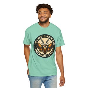 Mothman Cryptid Shirt, Spooky West Virginia Monster Hunter Gift, UFO Alien Shirt Gift, Gothic Festival Shirt