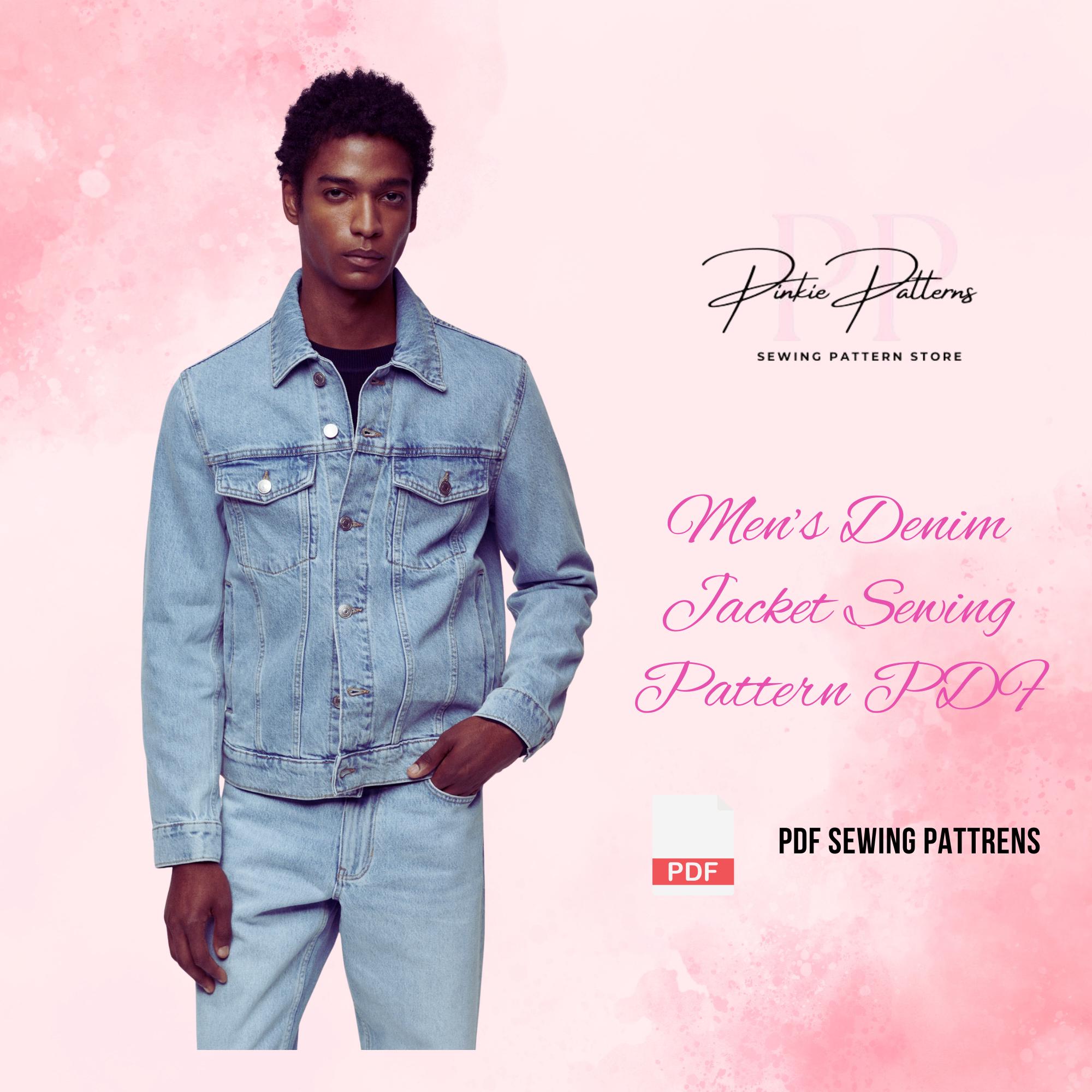 Tasca della giacca di jeans Italia