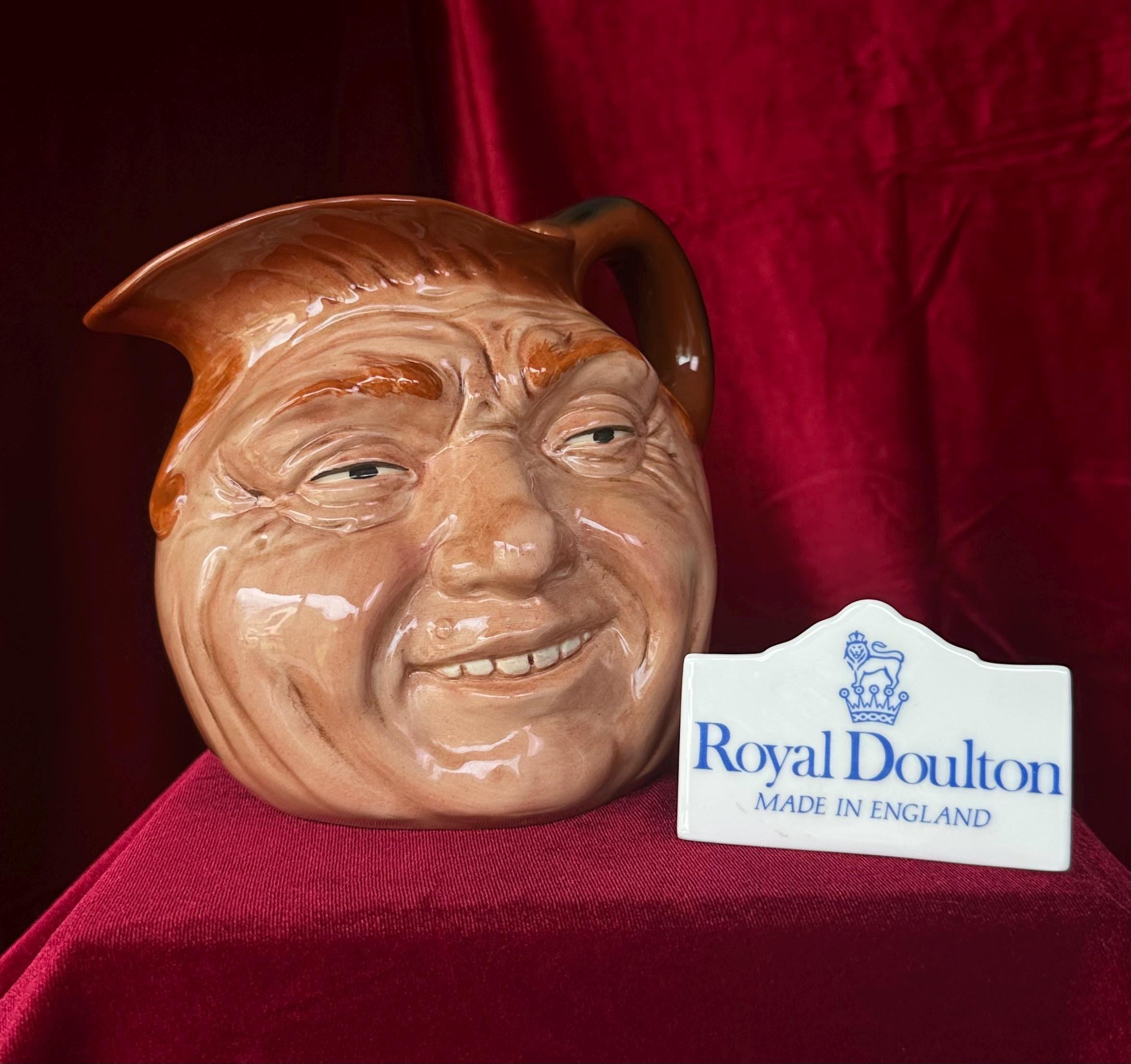 【大型19cm・1959年】ロイヤルドルトン 英国製 トビー・ジャグ 1959 Royal Doulton Falconer Toby Jug - 20cm - Royal Doulton - Ceramics