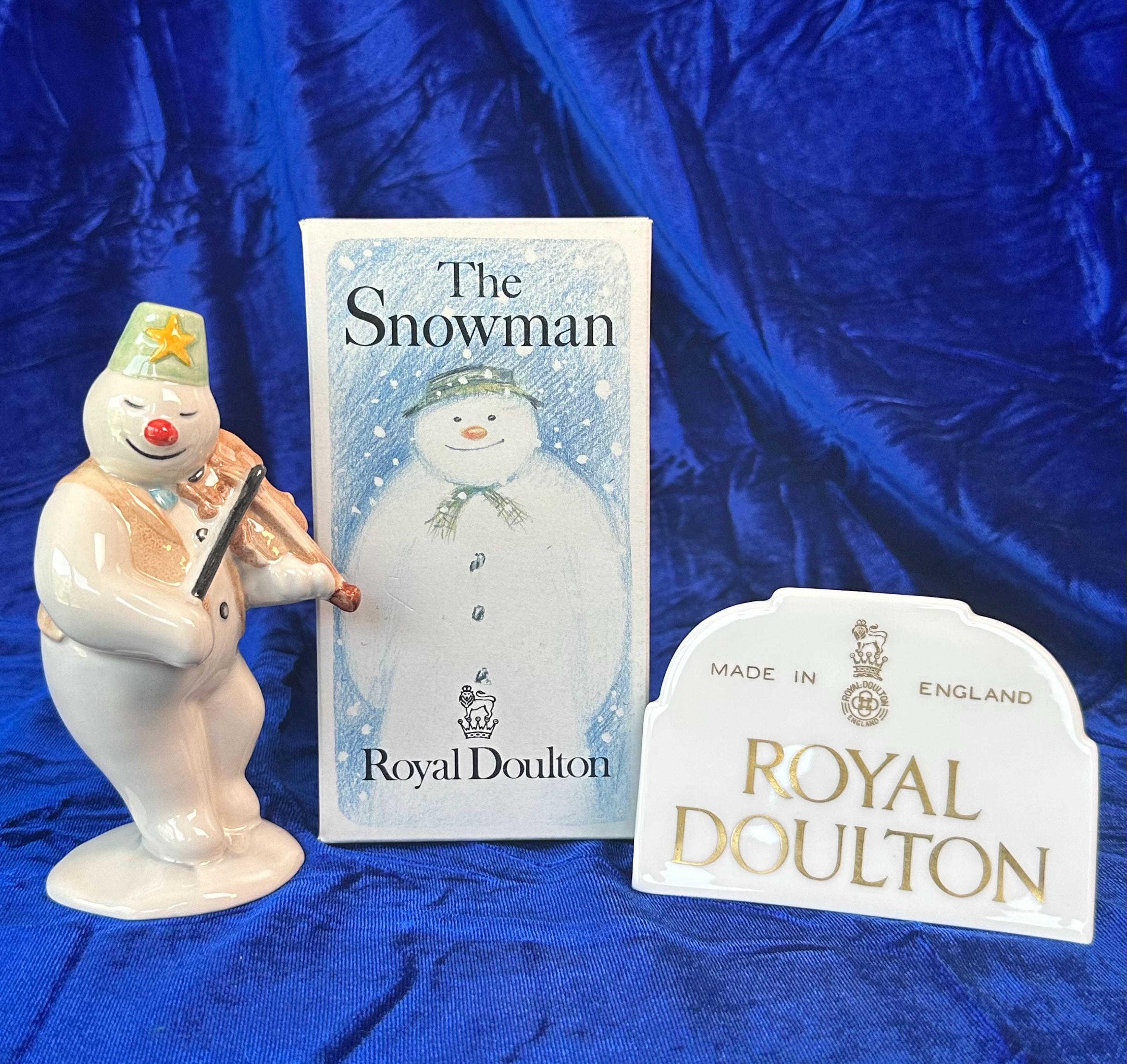 Doulton Snowman - Etsy
