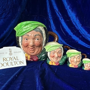 Royal Doulton Sairey Gamp karaktärskanna: Harradine & Fenton