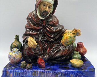 Royal Doulton Figurine: The Potter HN 1493, Hand-Painted Bone China