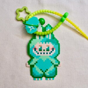 Shatterproof Acrylic Travel Inspired Keychain Pixel Art Ornament Multi Functional Daily Use Accessory Birthday Gift Keychain Ideas