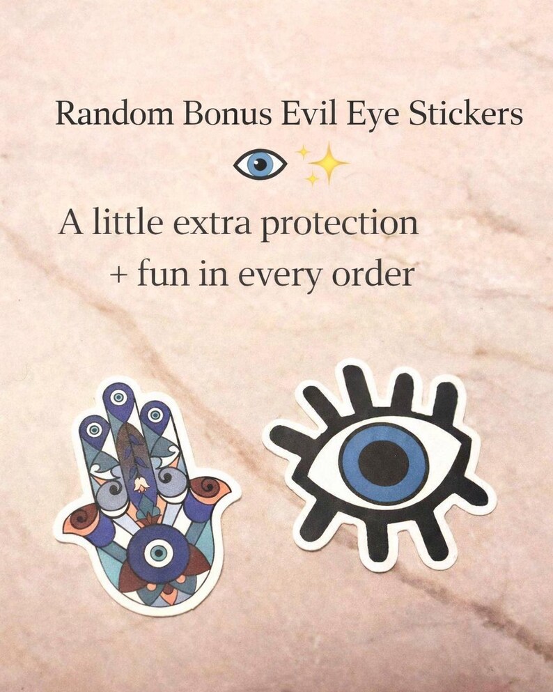 Evil Eye protection set, Evil eye Bracelet, evil eye wax melt, Good Luck Manifestation Kit positive vibes and harmony image 9