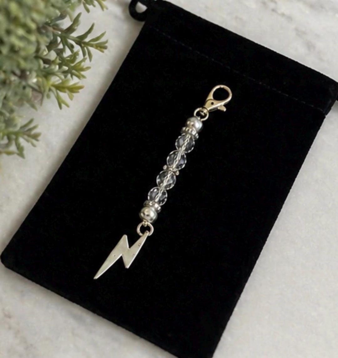 Tcb Keychain Elvis TCB Charm for Almost Anything | Lightning Bolt Rearview Mirror ...