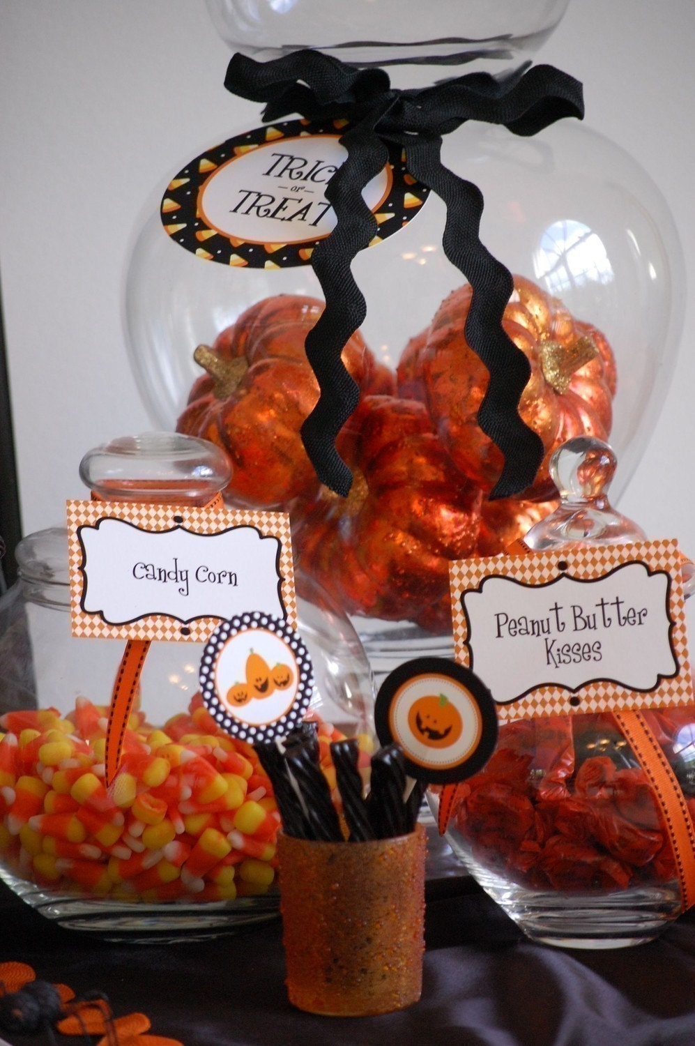 Halloween Trick or Treat Printable Party INSTANT DOWNLOAD Etsy