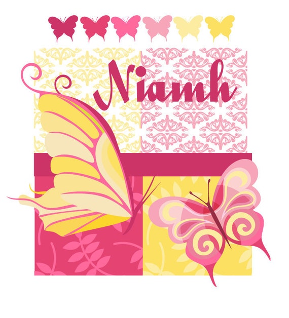 Bright Butterfly Printable Party set as seen on AMY ATLAS Il_570xn