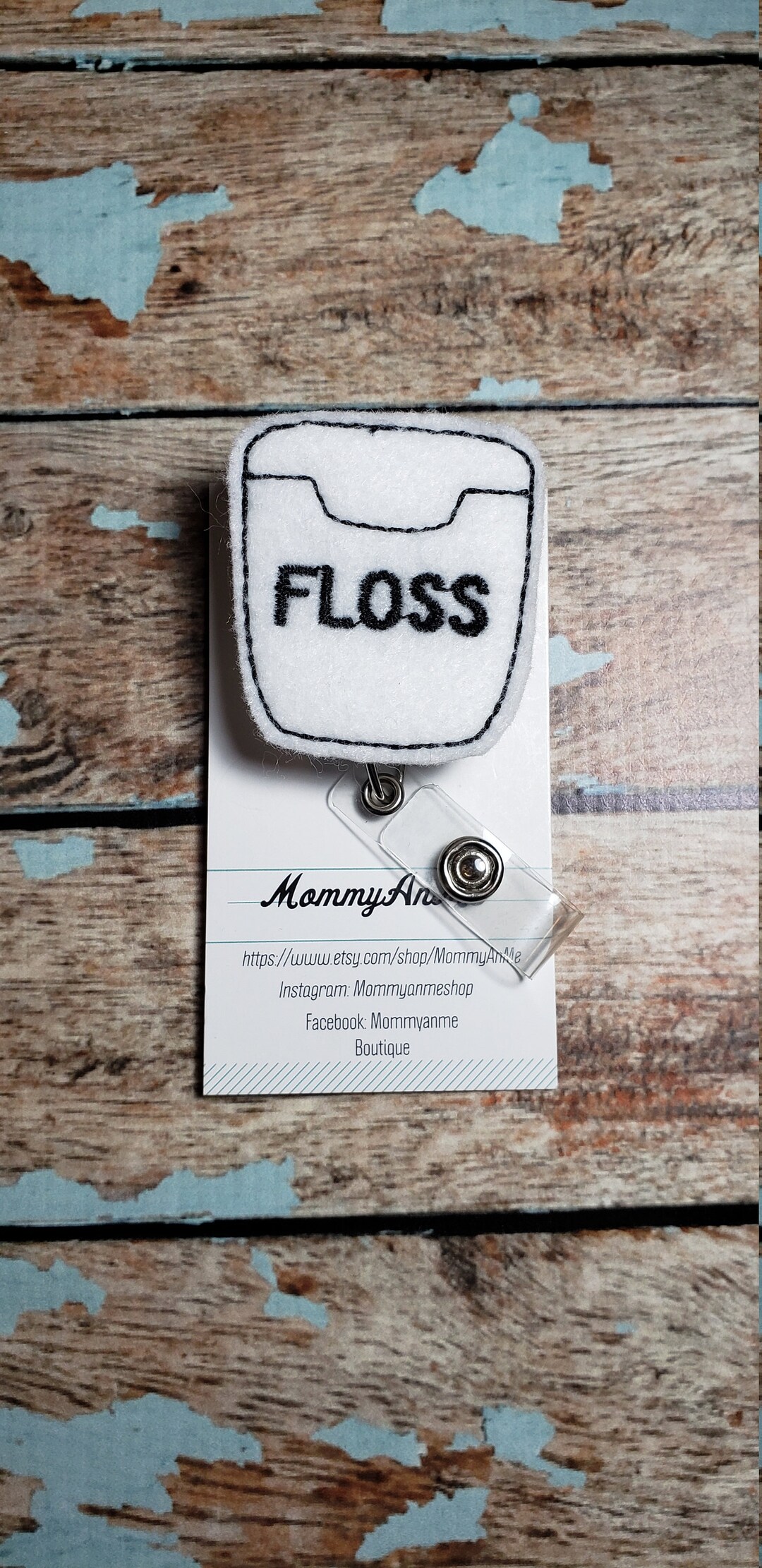 Floss Badge Reel Dental Badge Reel Dentist Badge Reel Etsy France