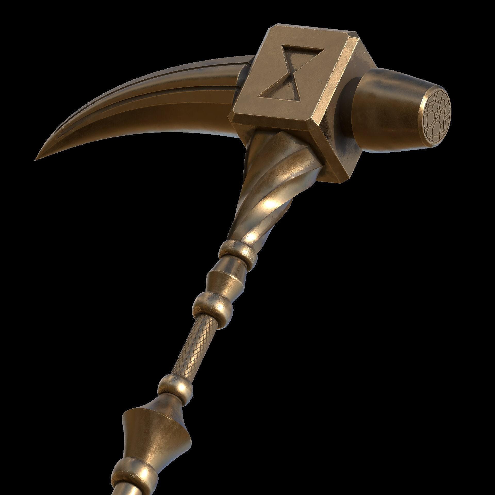 Diane Hammer 3D Model, Sacred Treasure Gideon STL File, Seven