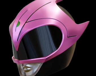 Ranger Slayer Helmet 3D Model, Power Rangers Cosplay STL File, Power Rangers Costume 3D Printable