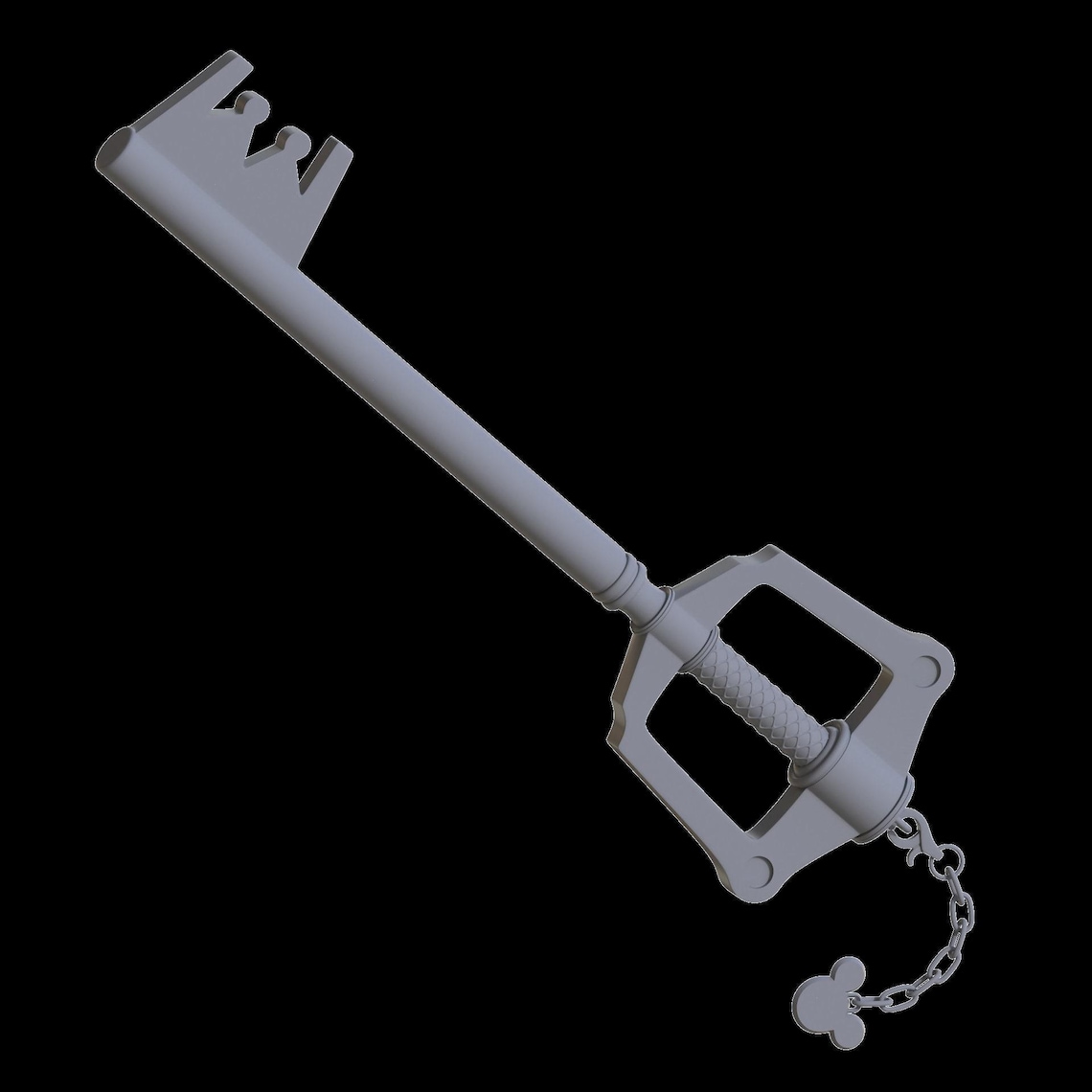 Keyblade Kingdom Hearts 3D Model, Kingdom Key Cosplay STL File, KH3 ...