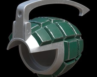 Bakugo Grenade Gauntlets 3D Model, My Hero Academia Cosplay STL File, MHA Anime Costume 3D Printable