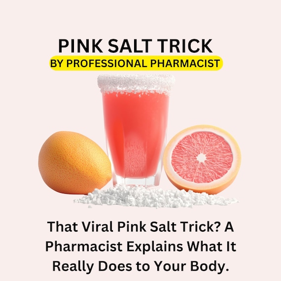 Pink Salt Weight Loss: Fact Check Guide by Pharmacist (digital Download) -  Etsy