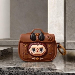 Estuche para AirPods con dibujos animados / Funda protectora de silicona kawaii para AirPods 1, 2 y 3 Pro / Estuche divertido para auriculares para niñas / Regalo para ella