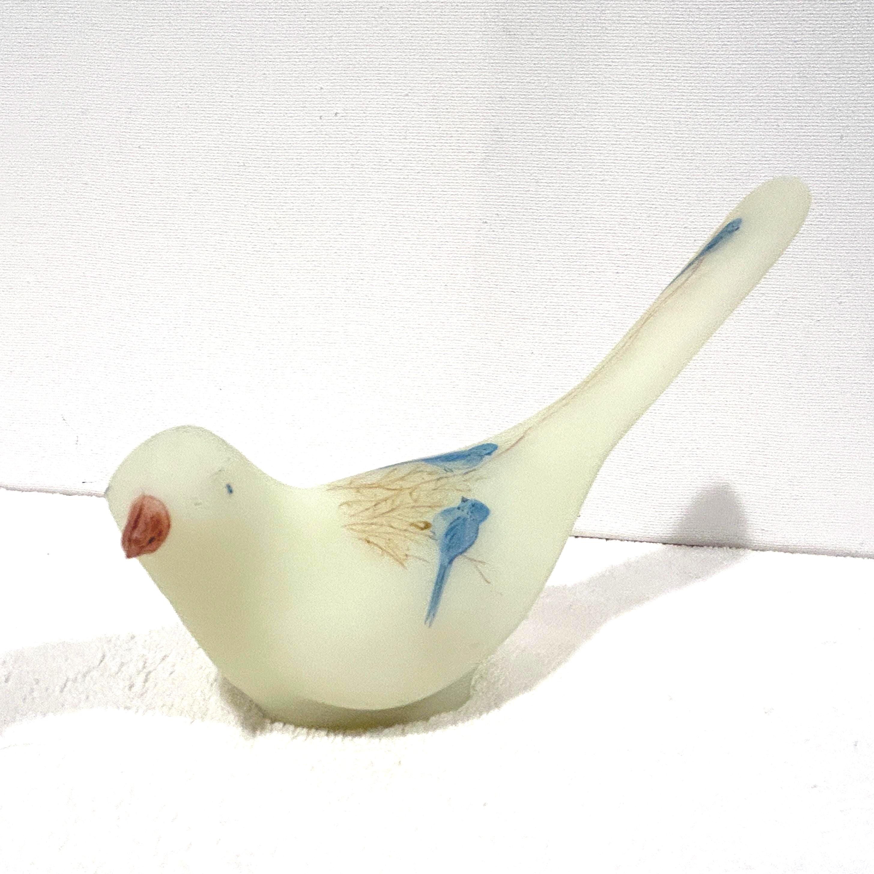 Fenton Glass Birds - Etsy