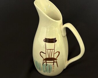 Vintage Red Wing Pottery Creamer Pitcher 6 7/8"