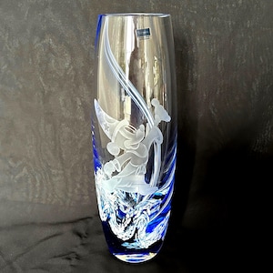 Rare Lenox Caithness Handcrafted Scottish Disney Fantasia Swirls