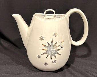 Vintage Royal USA Golden Stardrift Coffee Pot or Teapot 7 1/4"
