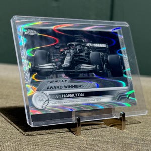 Michael Carstens | 2022 Topps Chrom | F1 Award Winner #198 B&W Raywave Refraktor | Mercedes | Formel 1 | F1 Karte | Rennsport | Erinnerungsstücke
