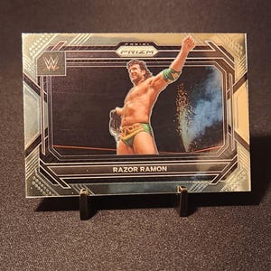 Razor Ramon | 2023 Panini Prizm WWE #67 | World Wrestling Entertainment | WWF | Wrestling | Merch | Sports Memorabilia