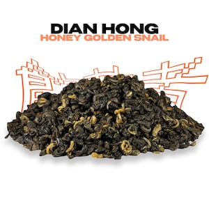 Dian Hong Honey Golden Snail 50g 2025 chinese red tea