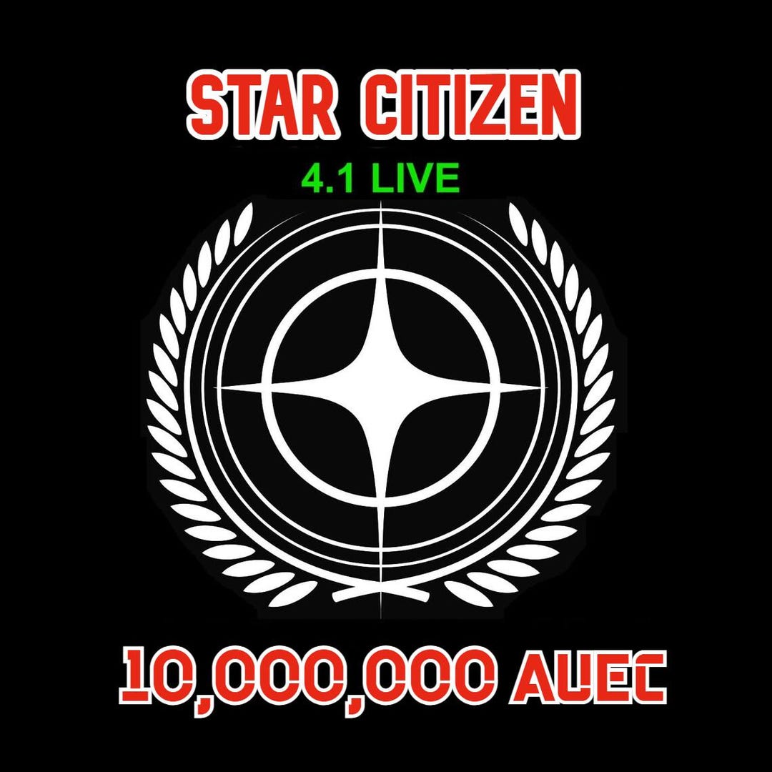 Star Citizen - 10,000,000 AUEC (Alpha UEC) Pour La Version LIVE 4.1.1 - Code PC, Jeu MMORPG Simulation