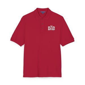 Stylish Embroidered golf Polo Shirt for Dad, Father&#39;s Day Gift, Casual Wear, Family Outings, Birthday Present