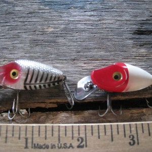 Vintage Heddon River Runt Spook Floating Lure Perch Pattern 1960s From  Dustymillerantiques -  Canada