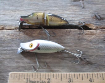 Vintage Heddon Dowagiac Spook Fishing Lure - Etsy
