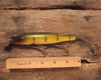 Three Antique Ice Fishing Lures With Weights Primitive Antique - Etsy