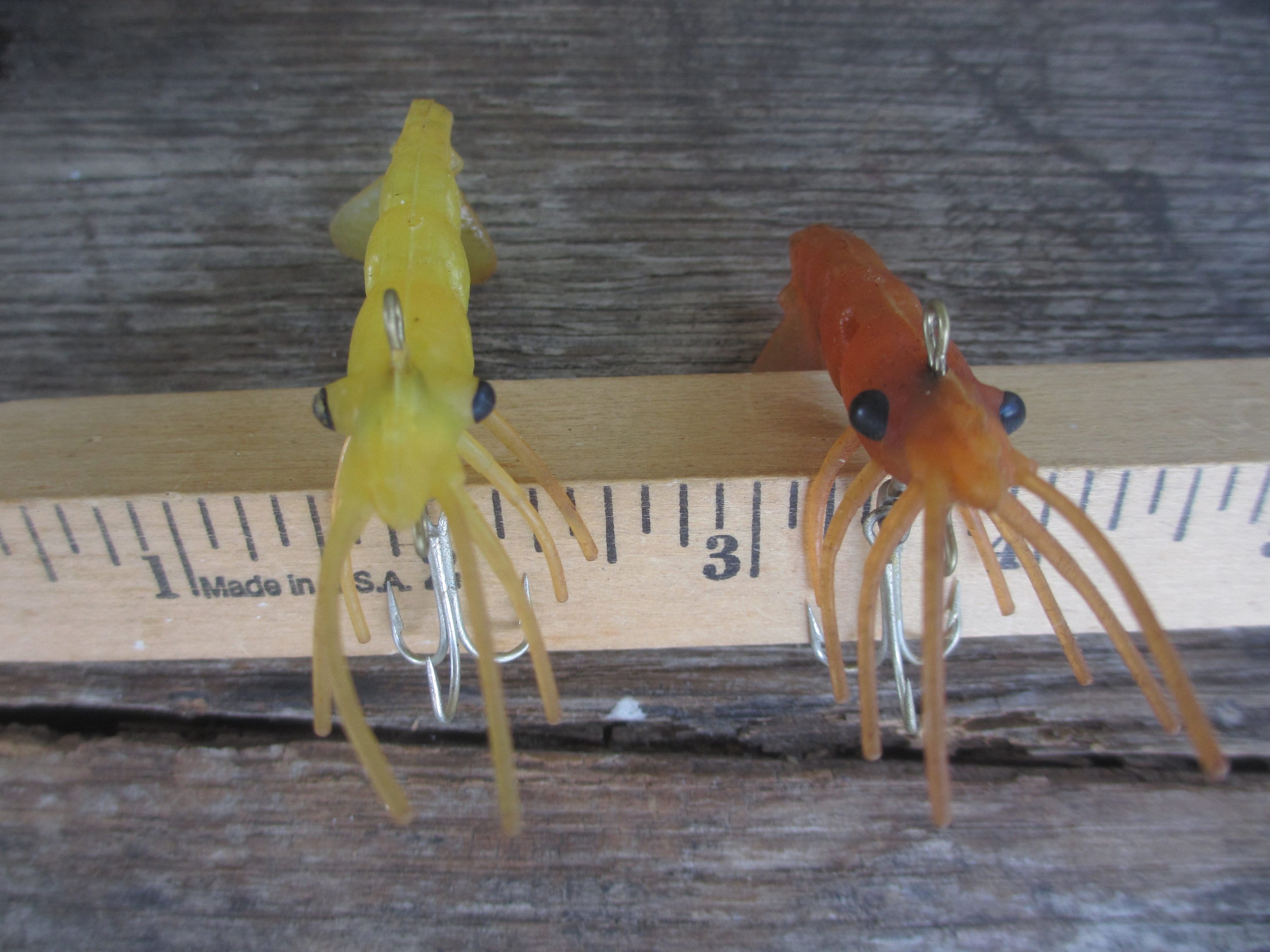 Vintage Antique Fishing Lure/ 2 Jensen Flipper Shrimp Lures/ -  Canada