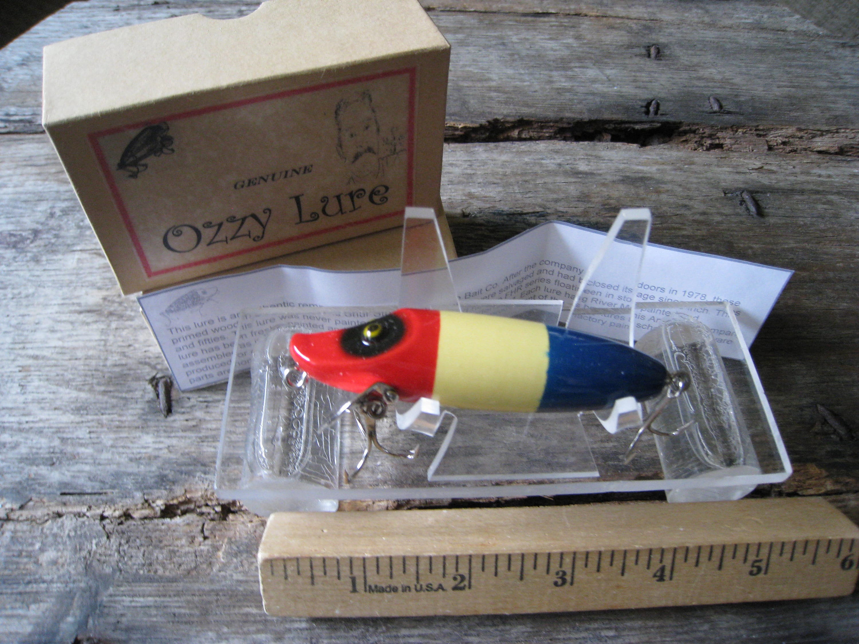Wooden Lure Box 