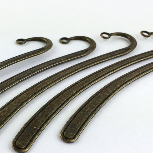5pcs Antique Bronze Bookmark Wholesale Book Mark Finding Etsy