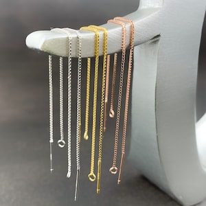 Loop Through Earring Etsy