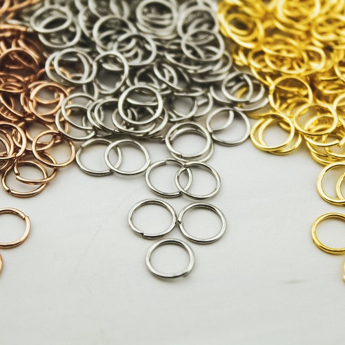 1200 Silver Jump Rings Wholesale Jump Ring Findings 5mm Etsy