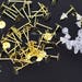 800pcs Wholesale Stud Earring Findings - Gold Stud Ear Post - Blank 6mm Flat Pad DIY Jewelry Supplies - Nickel Free USA Express Shipping