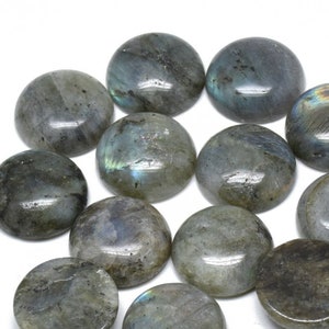 10 stks groothandel natuurlijke labradoriet cabochons spectroliet 6 mm 8 mm 10 mm 12 mm 14 mm 16 mm 18 mm 20 mm edelsteen ronde gladde halve koepel