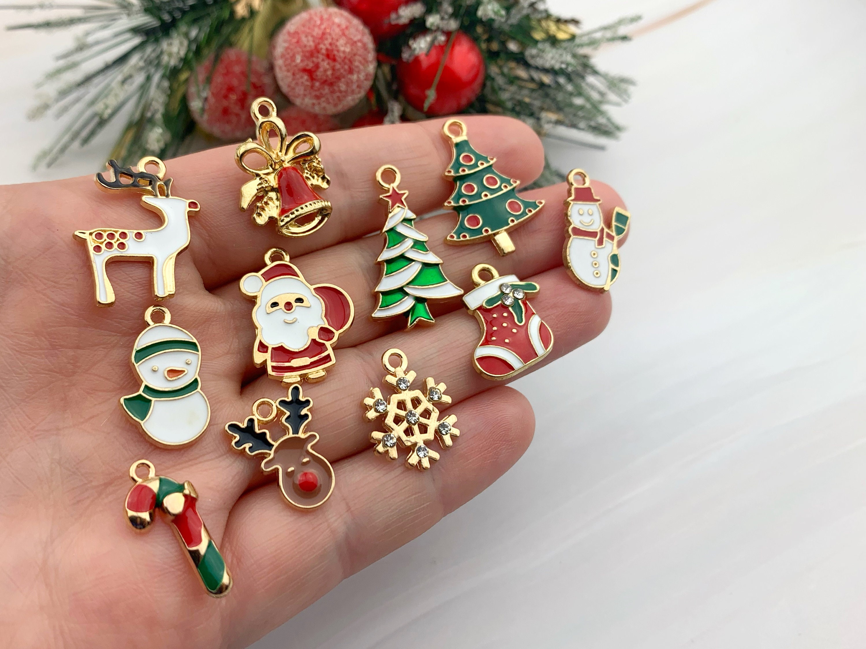 Lot De 20 Mini Clés Vintage En Alliage Zinc - Pour Création Bijoux, DIY, Décoration Noël & Mariage